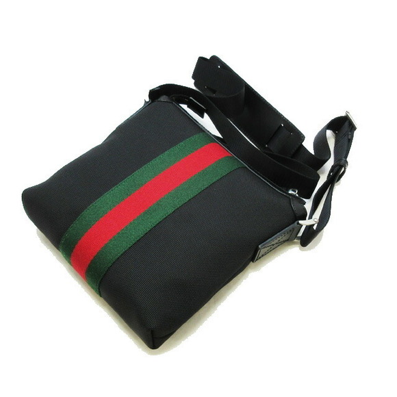 Gucci Webline Crossbody Canvas Black - Picture 2 of 5